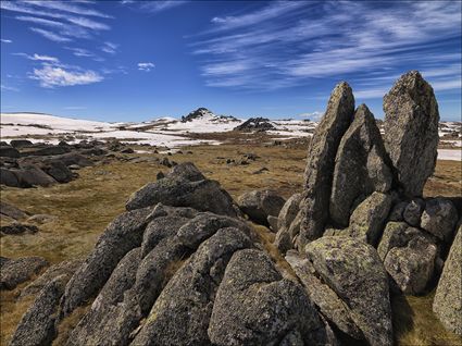 Granite Outcrop - Kosciuszko NP - NSW SQ (PBH4 00 10789)